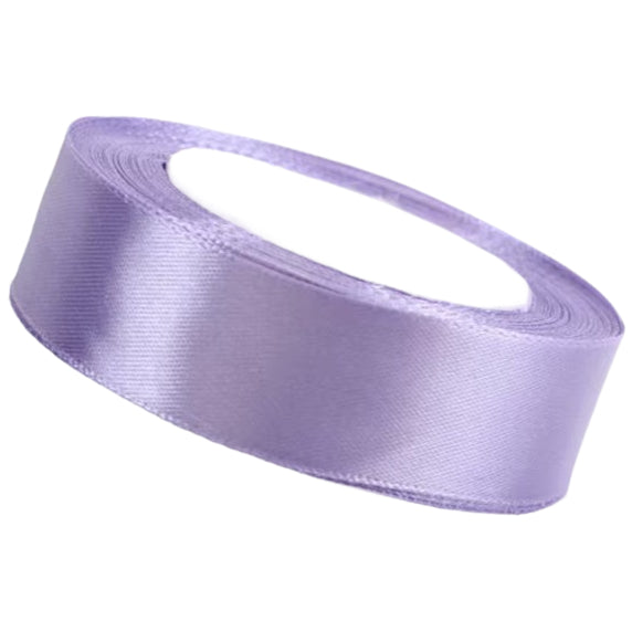 Single Face Polyester Satin Ribbon 1 Inch 25 Yards Solid Fabric for Gift Wrapping Bows and Decor