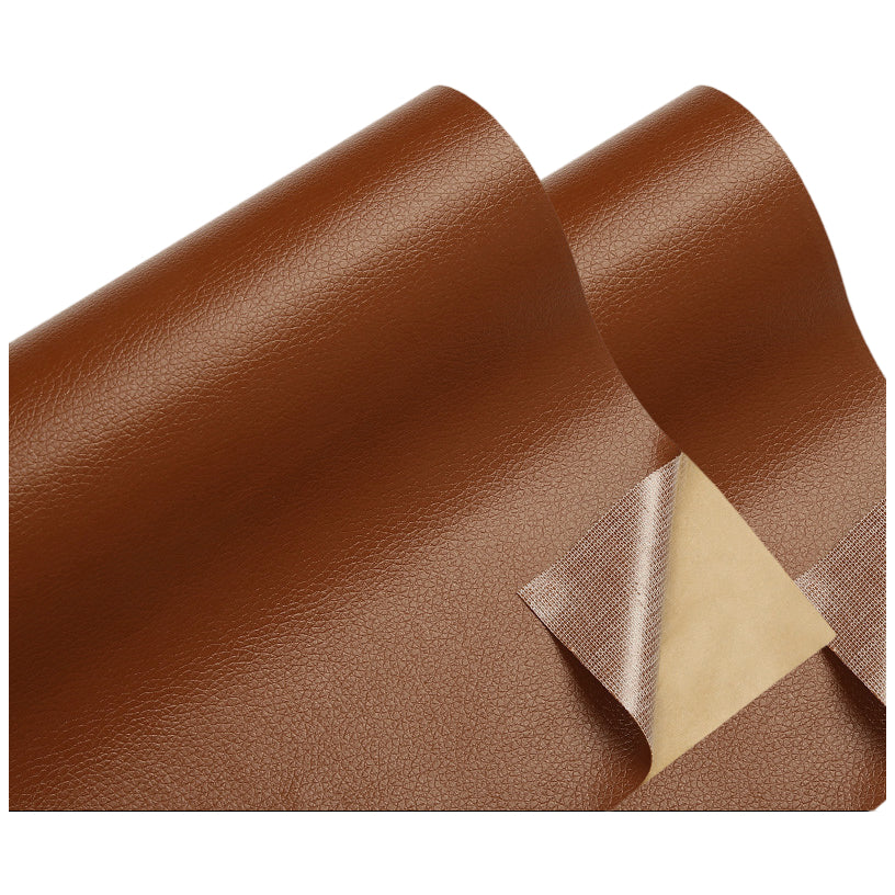 Self Adhesive Leather Repair Patch 8 x 11 Inch for Sofa Couch Furniture Car Seats Bags, Pack of 2
