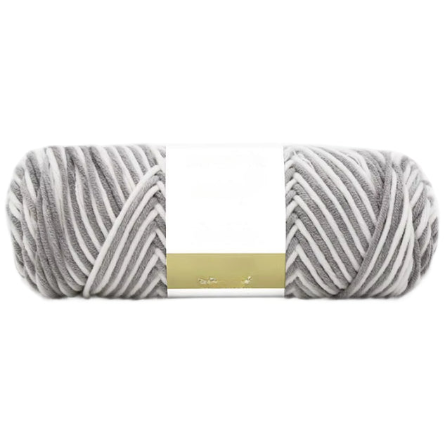 8-Ply Variegated Acrylic Yarn, Worsted Weight, Size 4 for Knitting and Crochet Projects, 100 Grams/3.53oz 155 yards