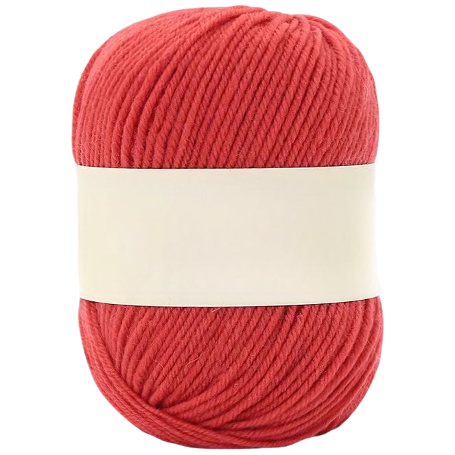 Worsted 100% Merino Wool Yarn for Hand Knitting & Crochet Projects, 50 Grams/1.76oz 131.23 Yards