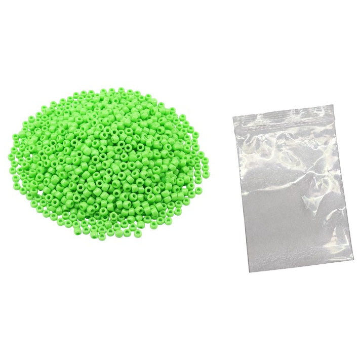Plastic Pony Beads for Bracelets, Hair Braids, Jewelry Making and DIY Craft Projects