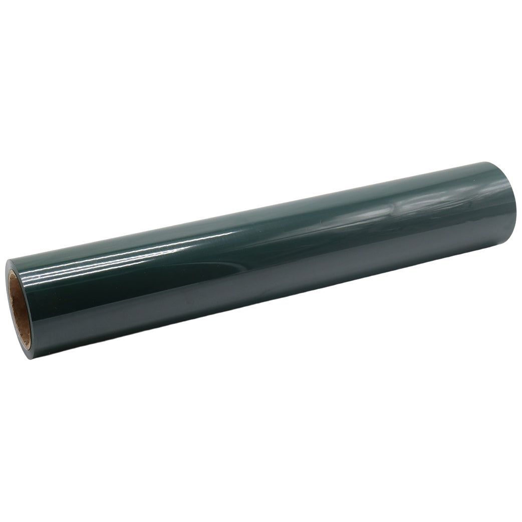 12"x8ft Glossy Heat Transfer Vinyl Roll for Shirts, Easy Weed Iron On HTV for Cutting Machines