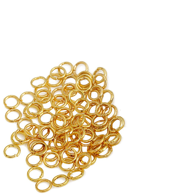 Open Jump Rings for Jewelry Making Earrings and Keychains for Crafts Repair Supplies, Pack of 300
