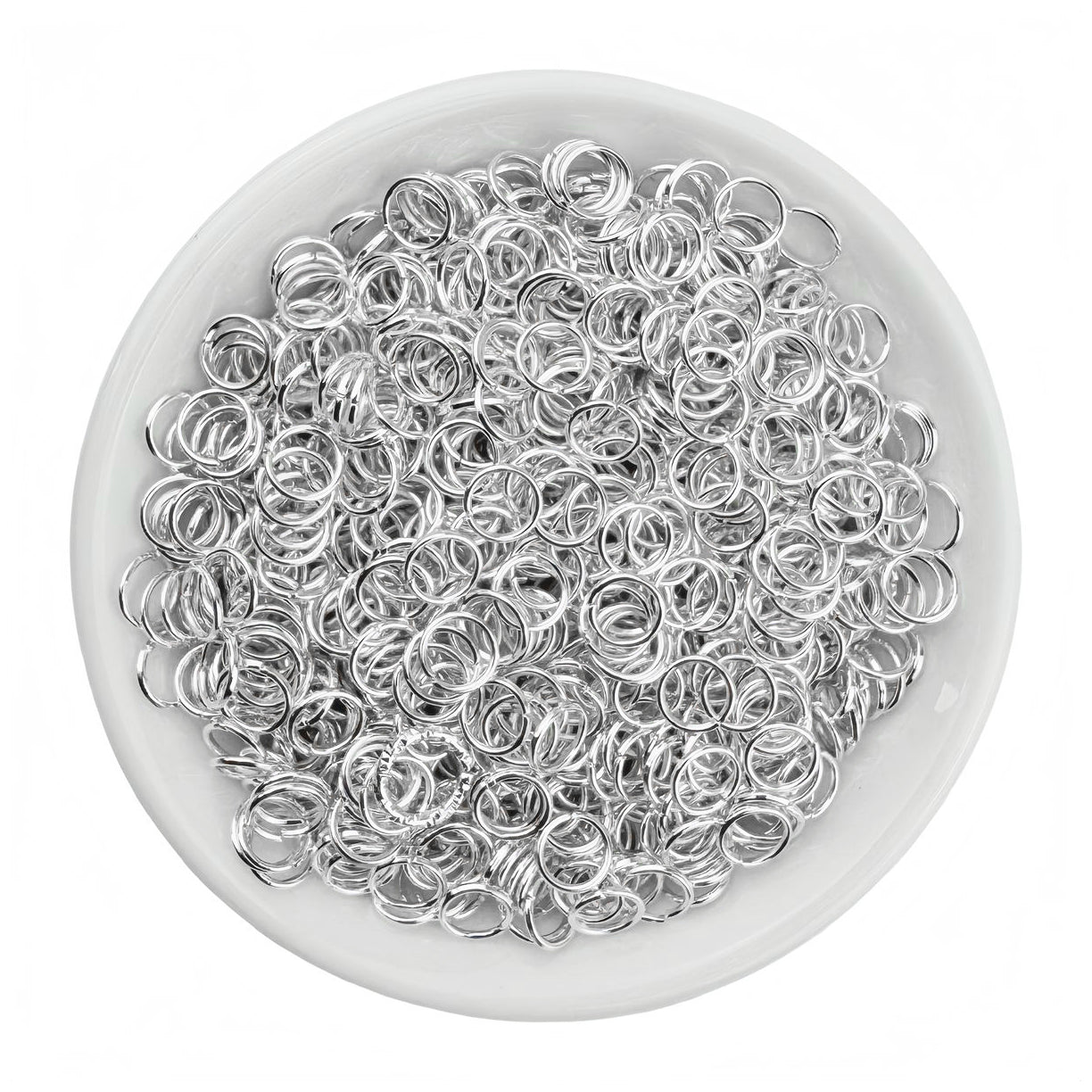 Open Jump Rings for Jewelry Making Earrings and Keychains for Crafts Repair Supplies, Pack of 300