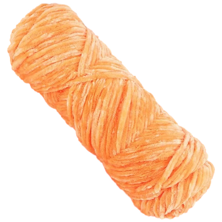 Super Soft Velvet Chenille Yarn 100 Grams/3.52oz 147.64 Yards for Knitting, Crocheting, Blankets and Amigurumi