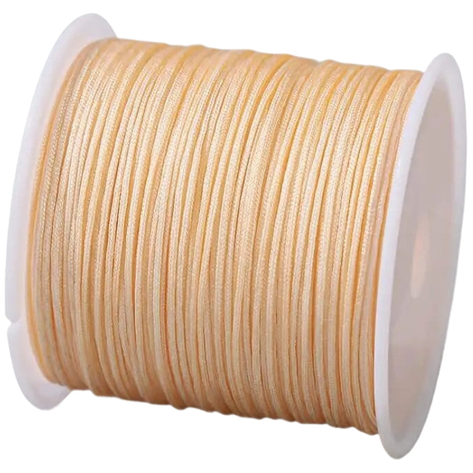 1.5mm Nylon Cord 110 Yards Strong Braided Beading Thread for Jewelry, Crafts, and Macrame