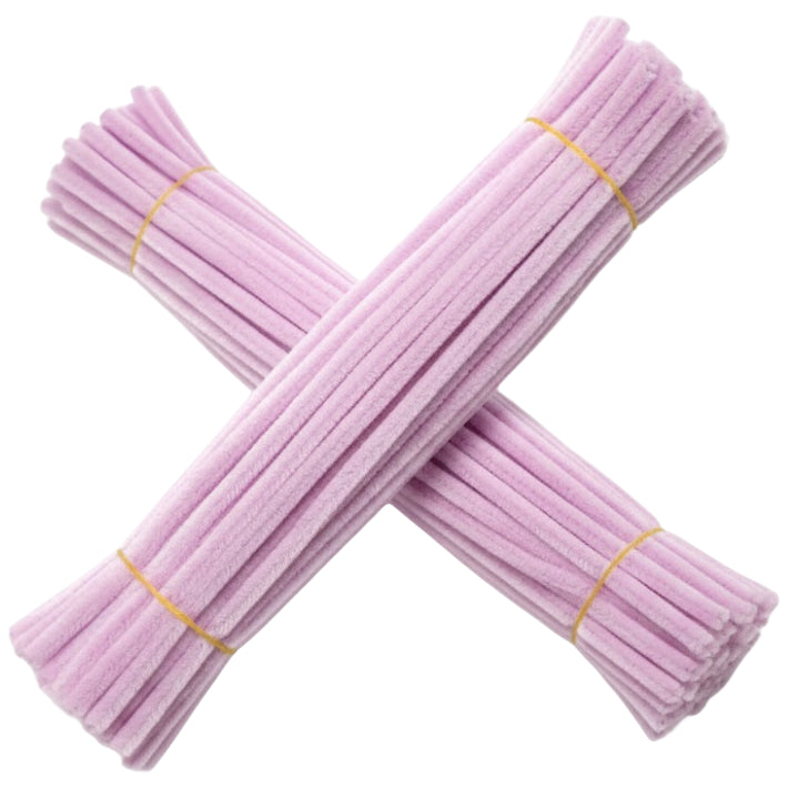 12 Inch Chenille Stem Pipe Cleaners 6 to 7 mm Thick for DIY Crafts and Decorations
