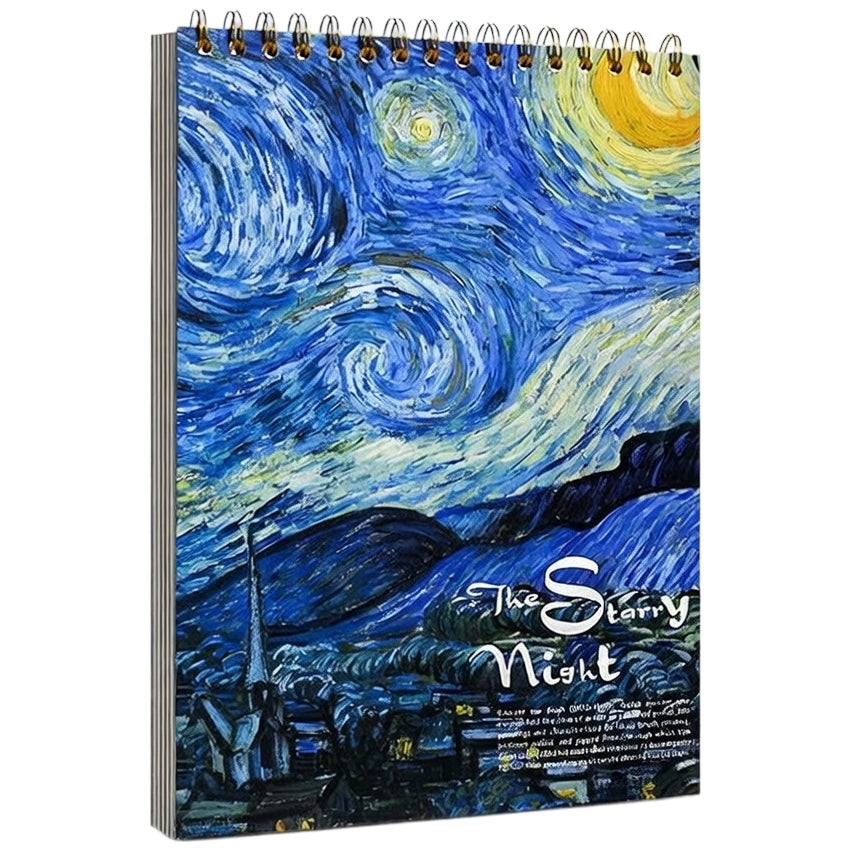 Spiral Sketchbook 8.26 x 11.42 Inch 60 Sheets 100gsm Drawing Pad Hard Cover for Kids Art Supplies