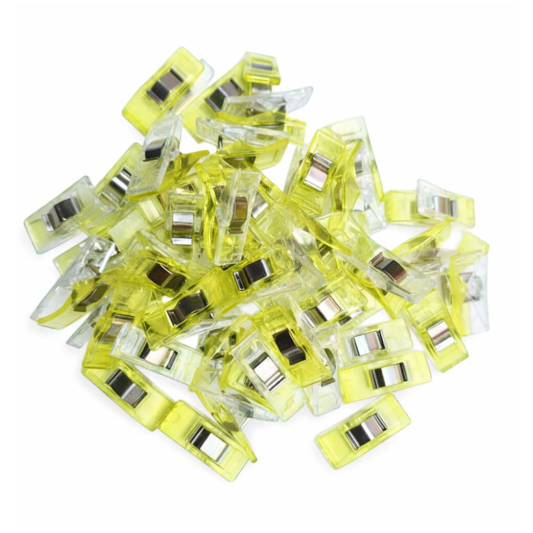 Sewing Clips For Fabric Quilting Embroidery Craft Sewing Supplies Accessories Reusable Plastic Clamps Non Slip, Pack of 40