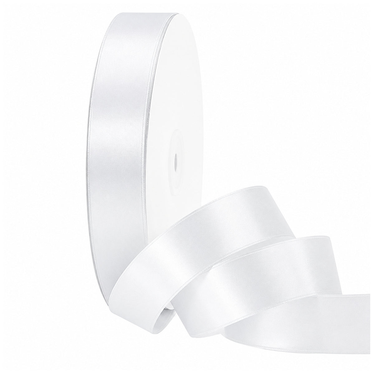 Double Face Satin Ribbon 100 Yards Polyester Fabric Ribbon for Gift Wrapping, Crafts, and Wedding Decor