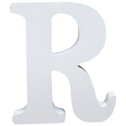 4 Inch Unfinished Wooden Letters, Numbers and Other Characters for DIY Crafts and Event Decorations