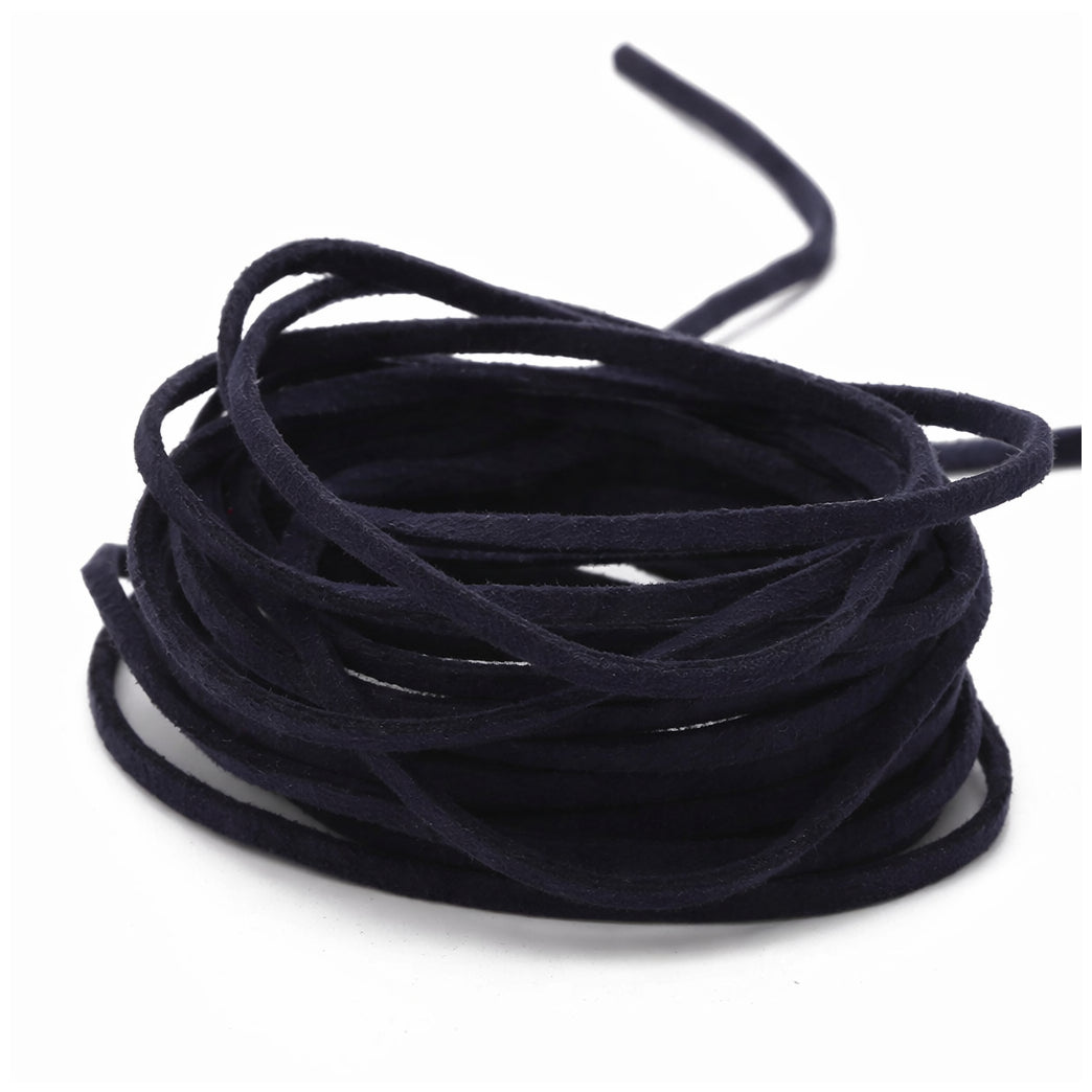 3mm Flat Genuine Leather Cord Brown 5.5 Yards Natural Leather Lacing for Jewelry, Bracelets, Necklaces and Crafts