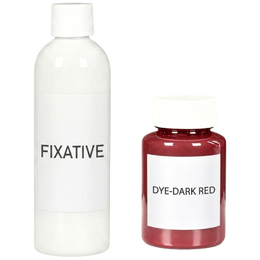 120g Liquid Fabric Dye and 100g Fixative for Clothing, Home Décor and Textile Craft Projects