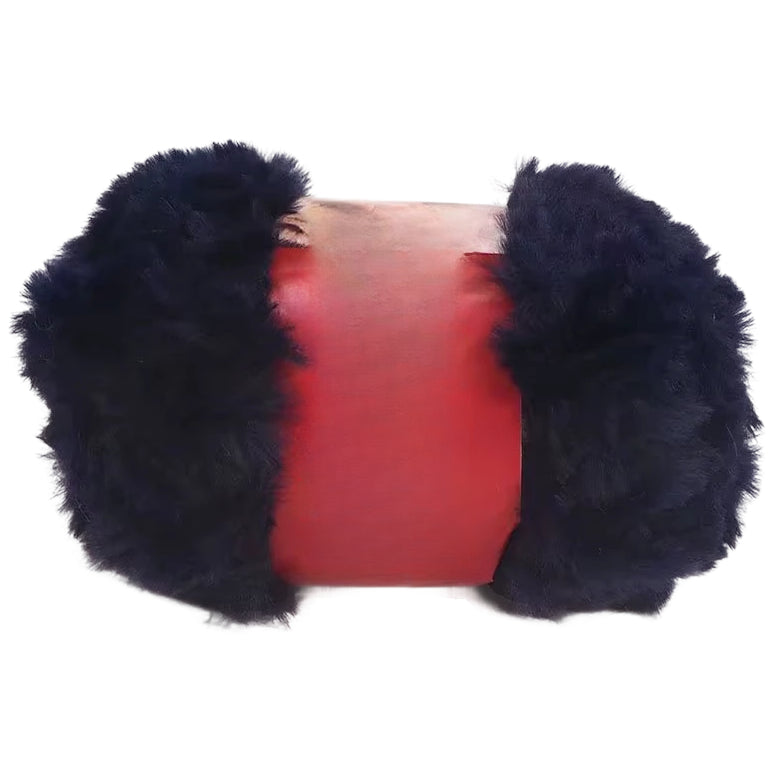 Luxurious Chunky Faux Fur Velvet Mink Yarn 100 Grams/3.53oz, 71.08 Yards for Knitting Fuzzy Clothes, Pillows and Decor