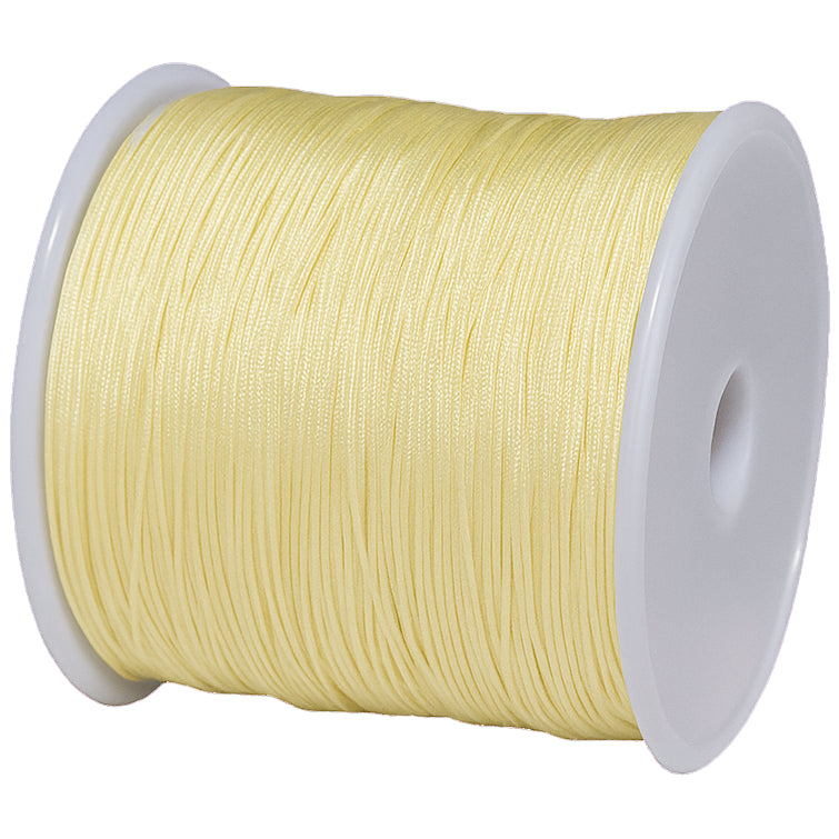 1mm Cotton Waxed Cord 175 Yards String for Jewelry Making, Beading, and Bracelets