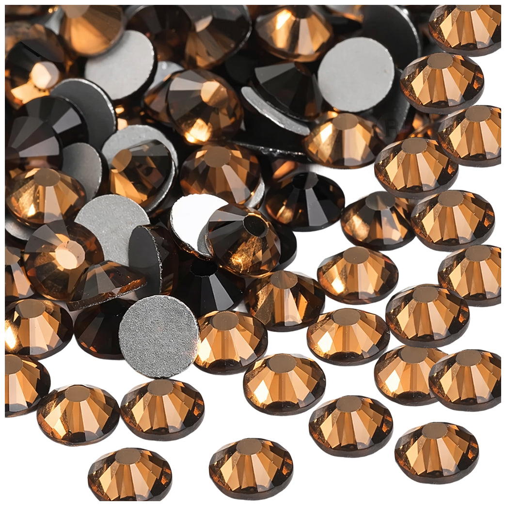 Shiny Hotfix Flatback Glass Rhinestones for Nail Art, Clothing, Crafts, DIY Crystal Decorations