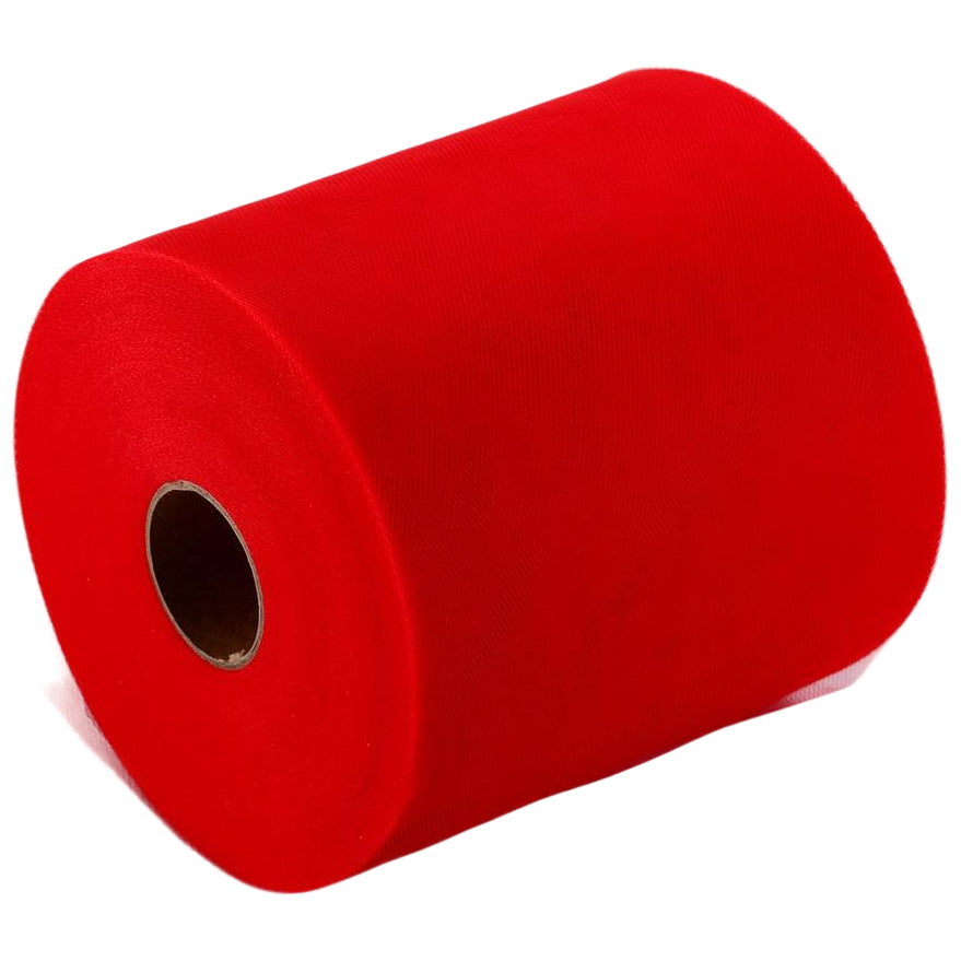 6 Inch x 100 Yards Polyester Tulle Fabric Roll for Crafts, Gift Wrapping & Party Decorations