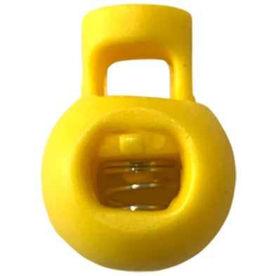 Plastic Spring Cord Locks for Drawstrings Paracord Toggles Elastic Shoelaces Hoodies and Bags, Pack of 10