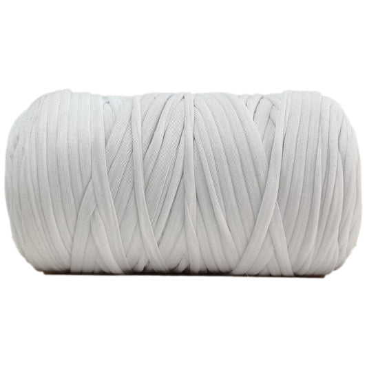 Polyester T-Shirt Yarn Thick Crochet Fabric Ribbon for Knitting Bags, Rugs, and Crafts, 400 Grams/14.11oz, 142.17 yards