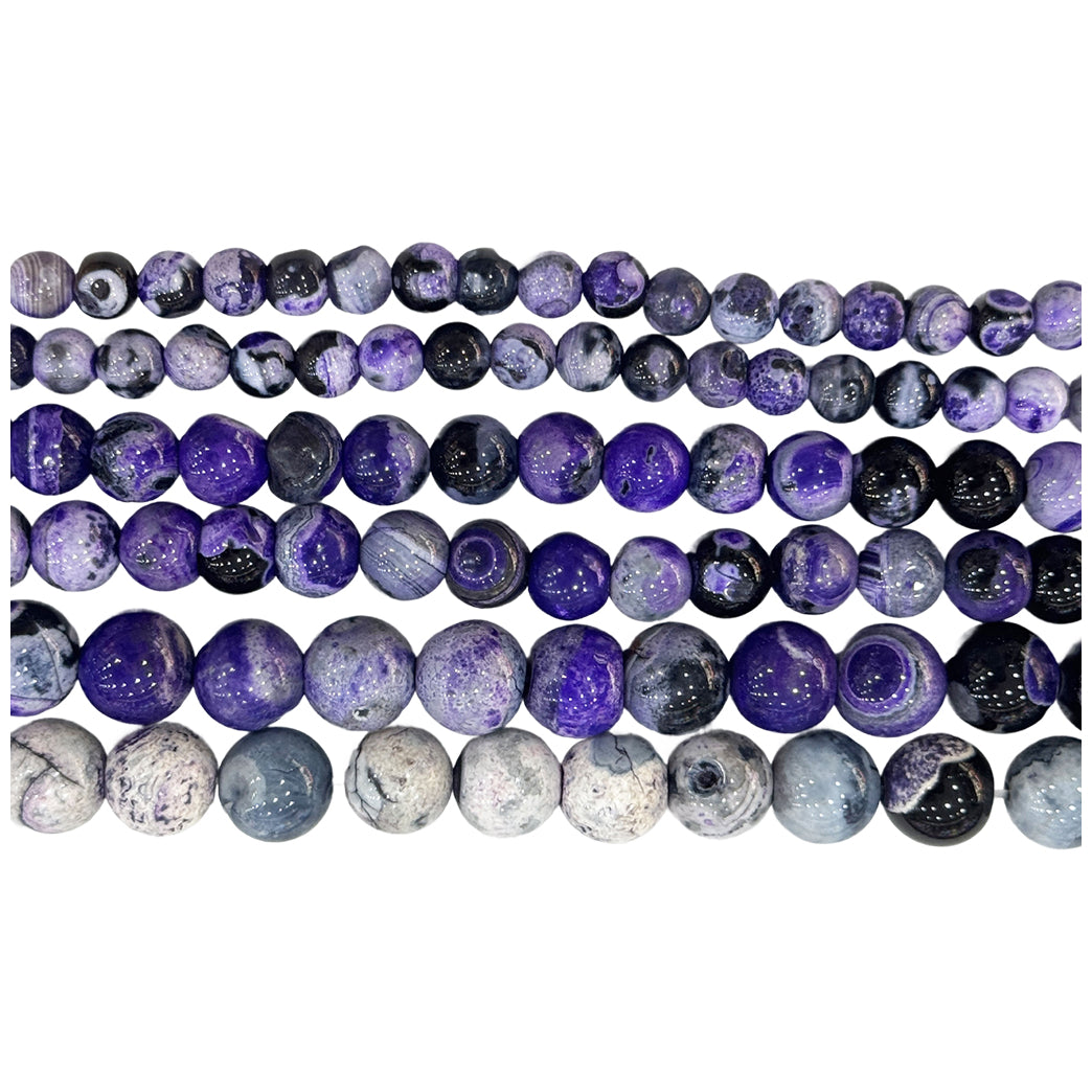 Natural Hematite Gemstone Round Beads 15 Inch Strand for Jewelry Making and Craft Design