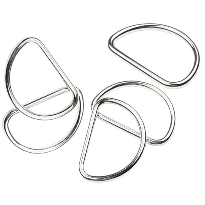 Heavy Duty Stainless Steel D Ring Welded Solid for Dog Collars Straps and Camping Gear