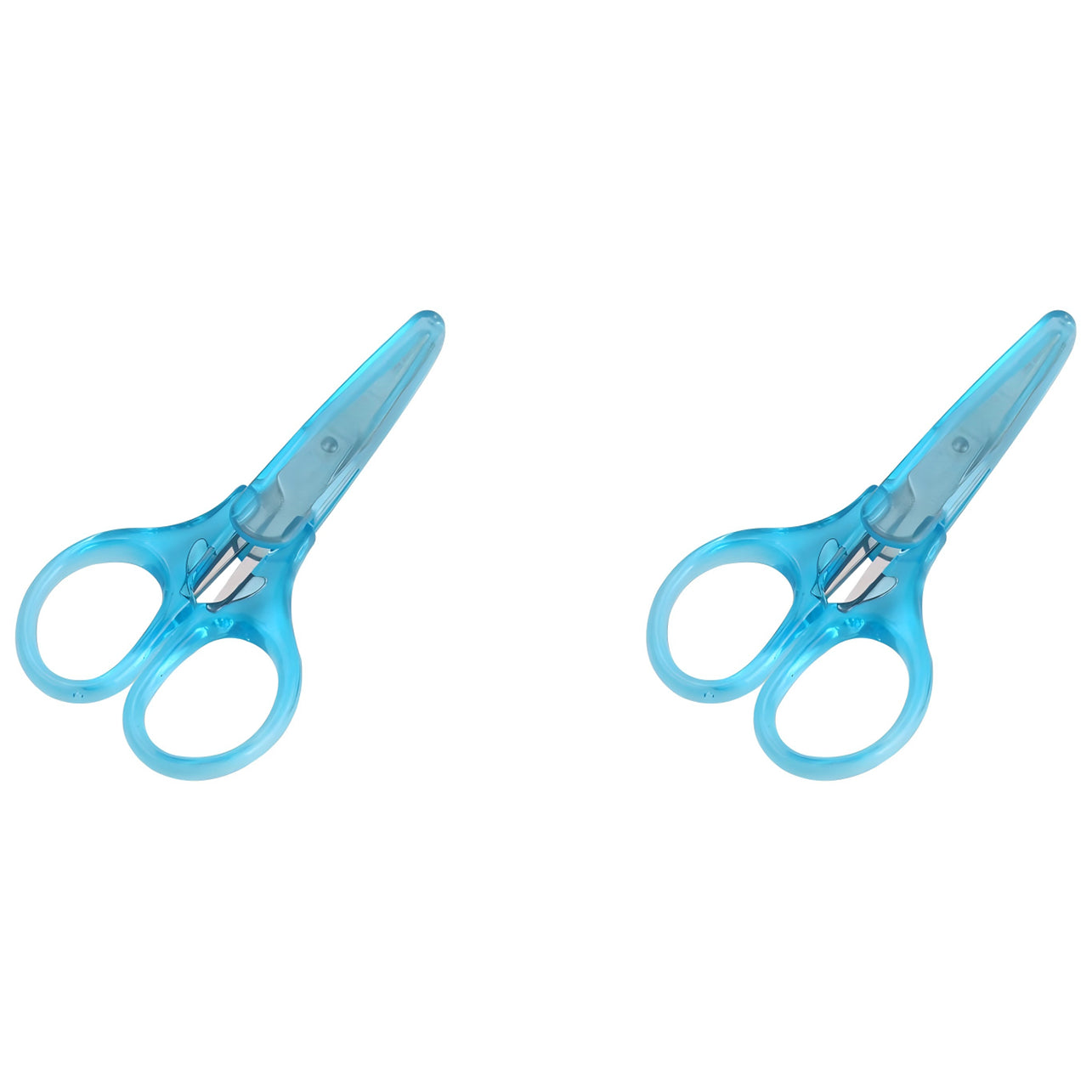 Small Craft Scissors 3 Inch Mini Sewing and Travel Scissors with Cover for Precision Paper Cutting