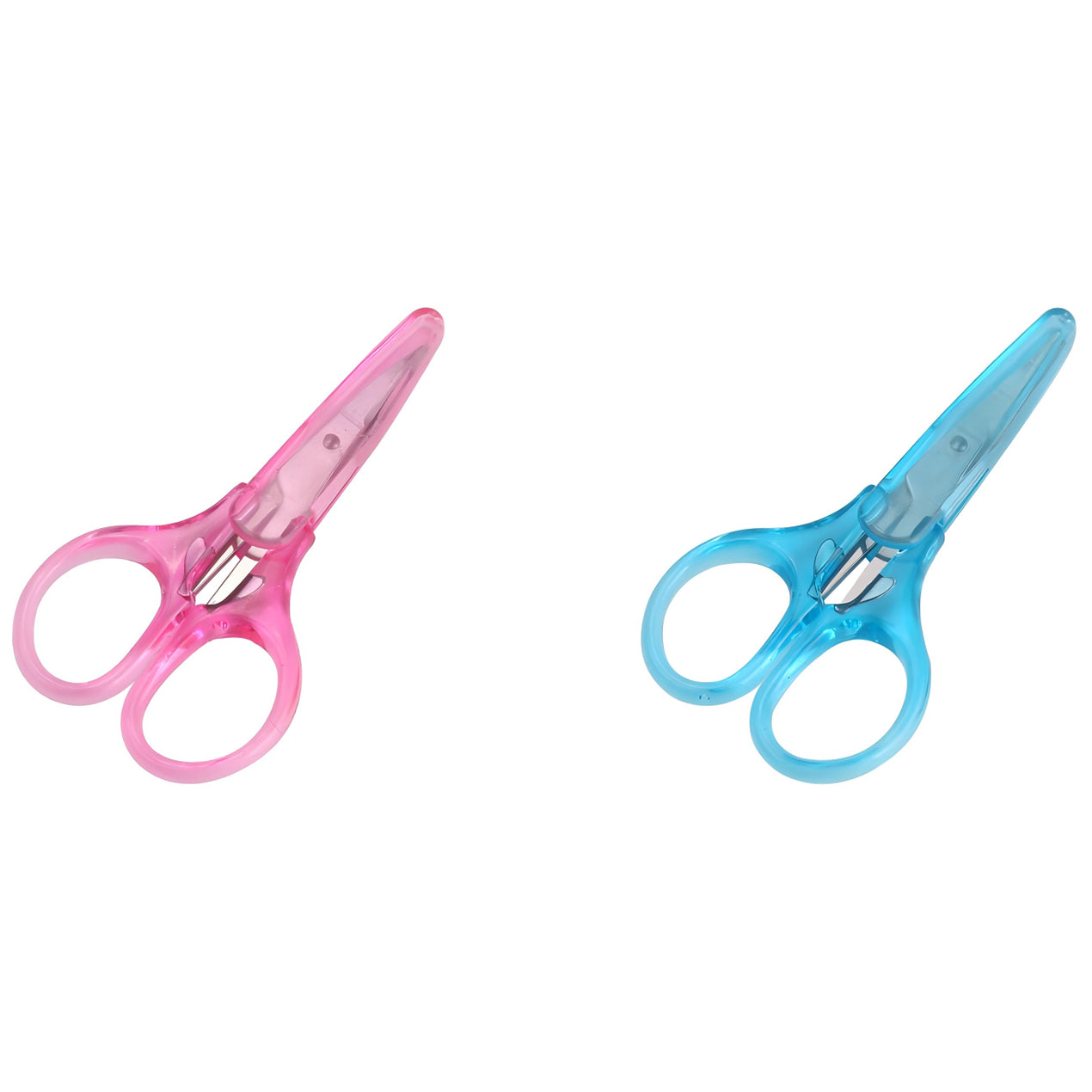 Small Craft Scissors 3 Inch Mini Sewing and Travel Scissors with Cover for Precision Paper Cutting