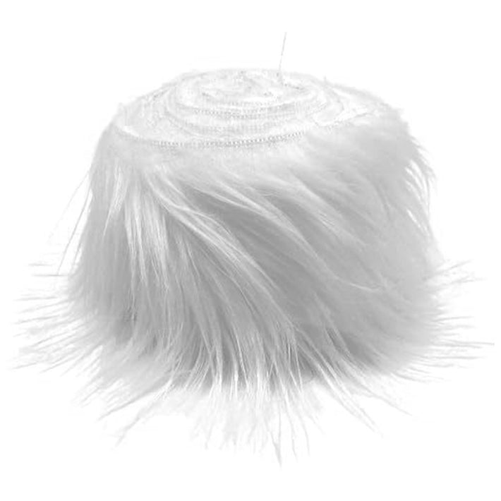 60 Inch Faux Fur Fabric Precut Strips Fluffy Craft Fur for Gnome Beards and Costumes