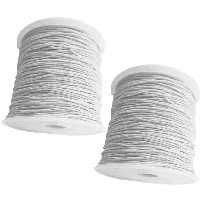 1 mm Stretch Elastic Cord for Bracelets and Jewelry Making Beading String