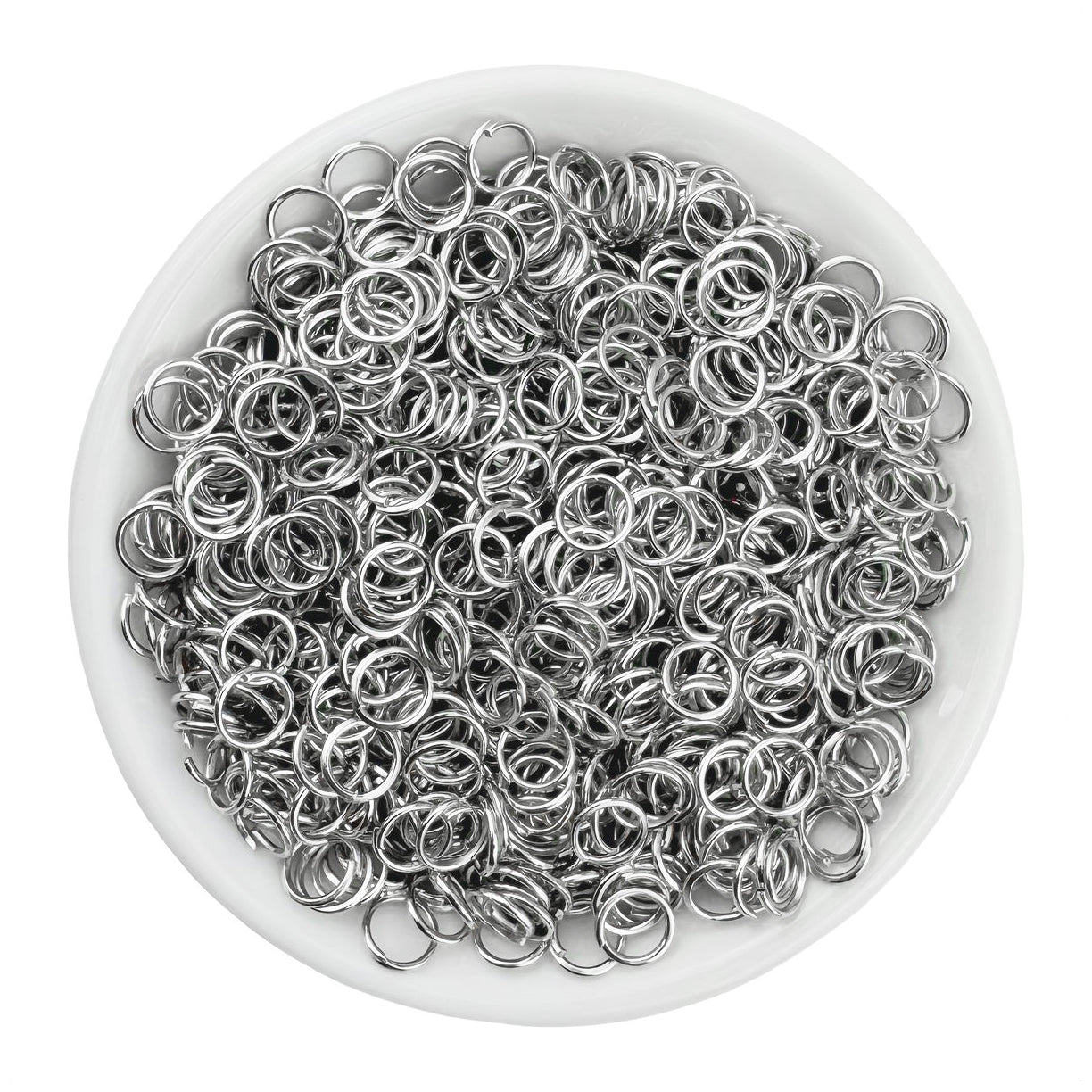 Open Jump Rings for Jewelry Making Earrings and Keychains for Crafts Repair Supplies, Pack of 300