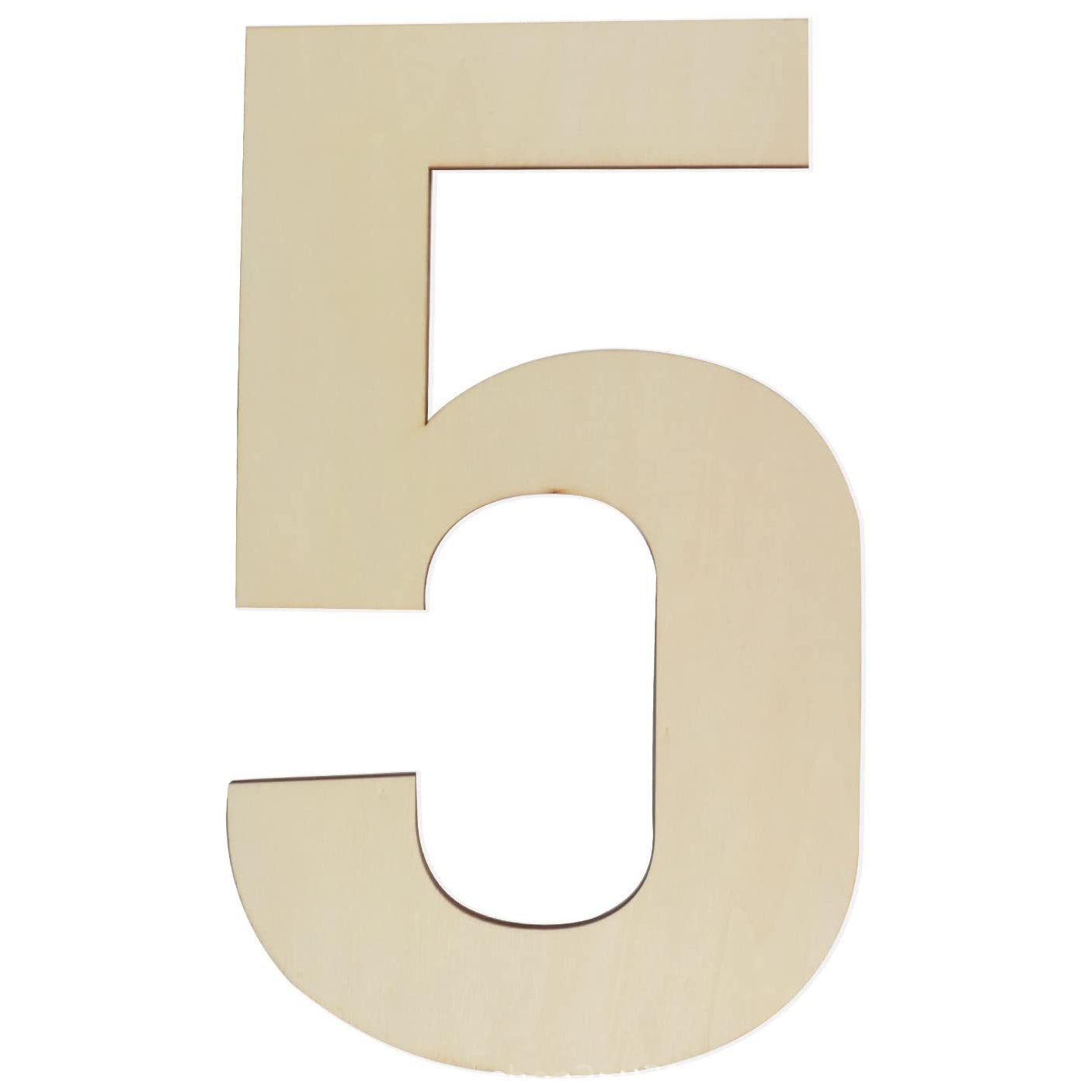 12 Inch Wooden Letter Unfinished Large Wood Alphabet Cutout For DIY Crafts Wall Decor Projects