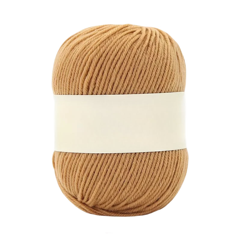 Worsted 100% Merino Wool Yarn for Hand Knitting & Crochet Projects, 50 Grams/1.76oz 131.23 Yards