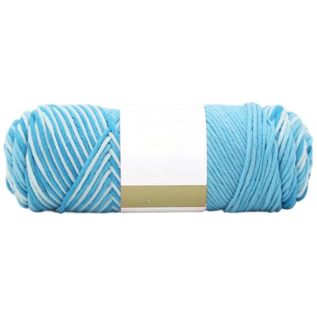 8-Ply Variegated Acrylic Yarn, Worsted Weight, Size 4 for Knitting and Crochet Projects, 100 Grams/3.53oz 155 yards