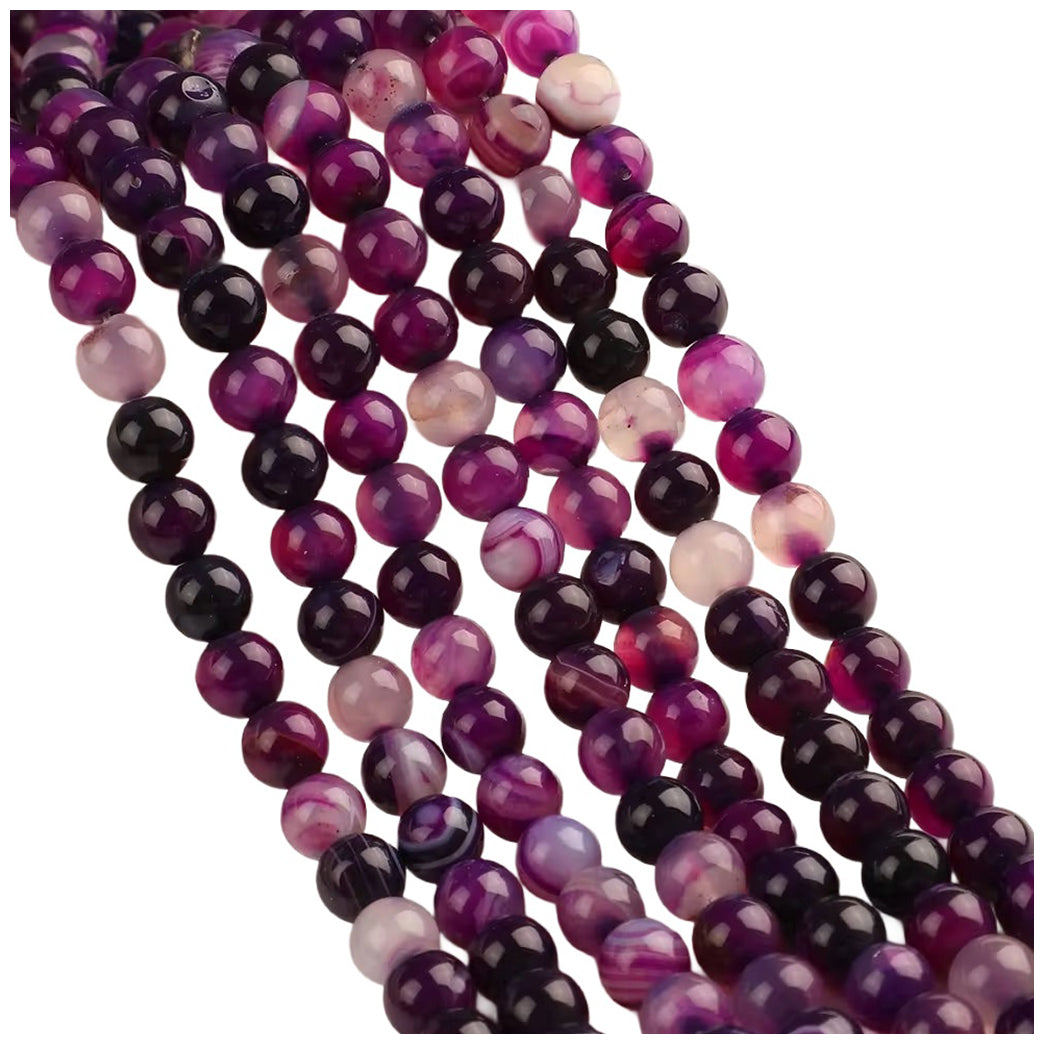 Multicolor Natural Gemstone Spacer Beads for DIY Bracelet and Necklace Making