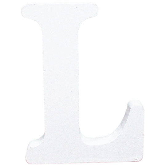 4 Inch Unfinished Wooden Letters, Numbers and Other Characters for DIY Crafts and Event Decorations