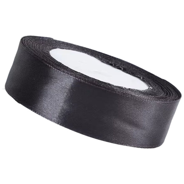 Single Face Polyester Satin Ribbon 1 Inch 25 Yards Solid Fabric for Gift Wrapping Bows and Decor