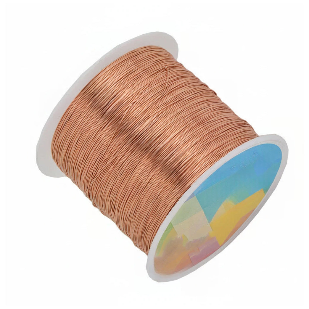 Copper Wire 328 Feet Tarnish Resistant Jewelry Wire for Beading Wrapping and DIY Crafts