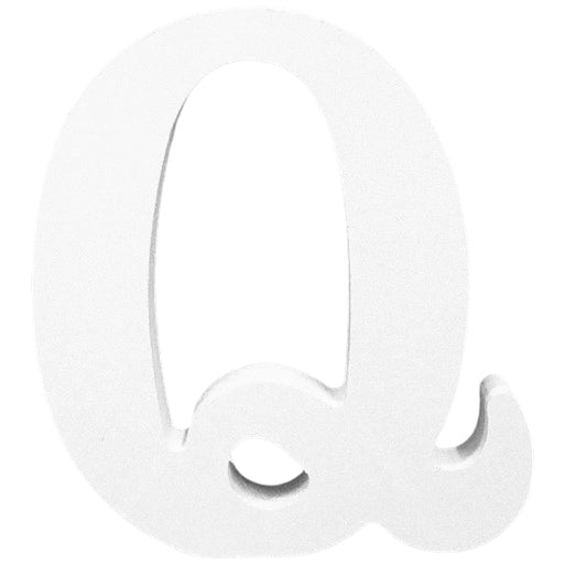 8 Inch White Wooden Letters for Wall Decor Unfinished Wood Alphabet for Home Crafts DIY Signs