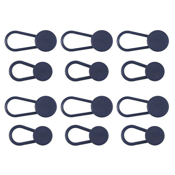 Adjustable No-Sew Pant Waist Extenders for Jeans, Trousers, Skirts, 1–1.8 Inch Fit Buttons, Set of 12