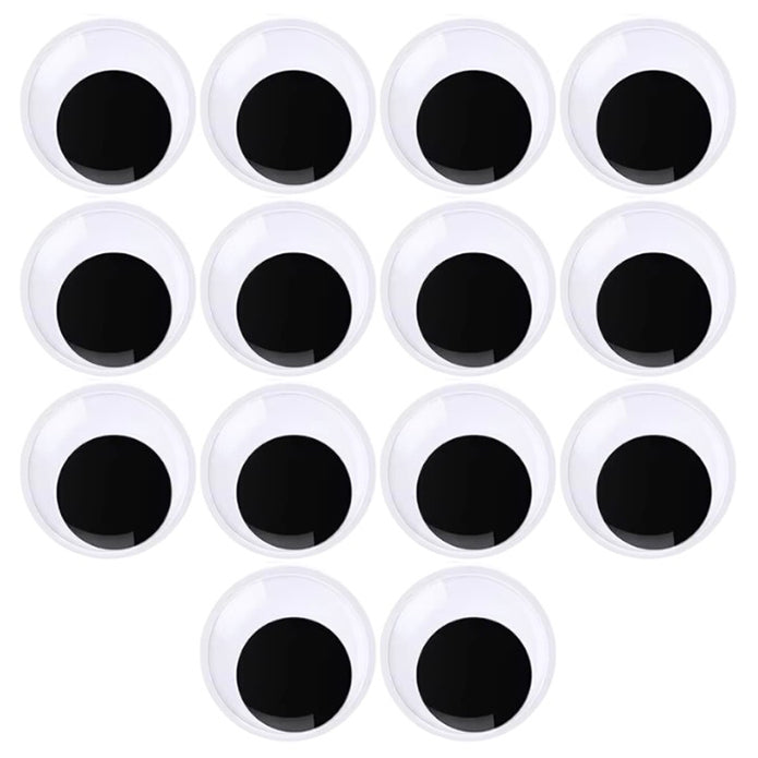 Large Self Adhesive Wiggle Googly Eyes for Crafts Halloween Decorations and DIY Projects