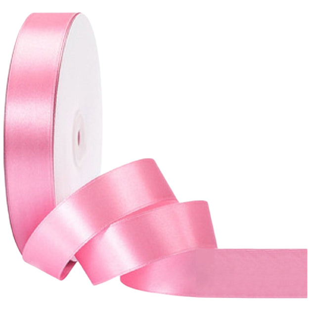 1 Inch Black Satin Ribbon for Gift Wrapping, Crafts, Hair Bows, and Party Decorations