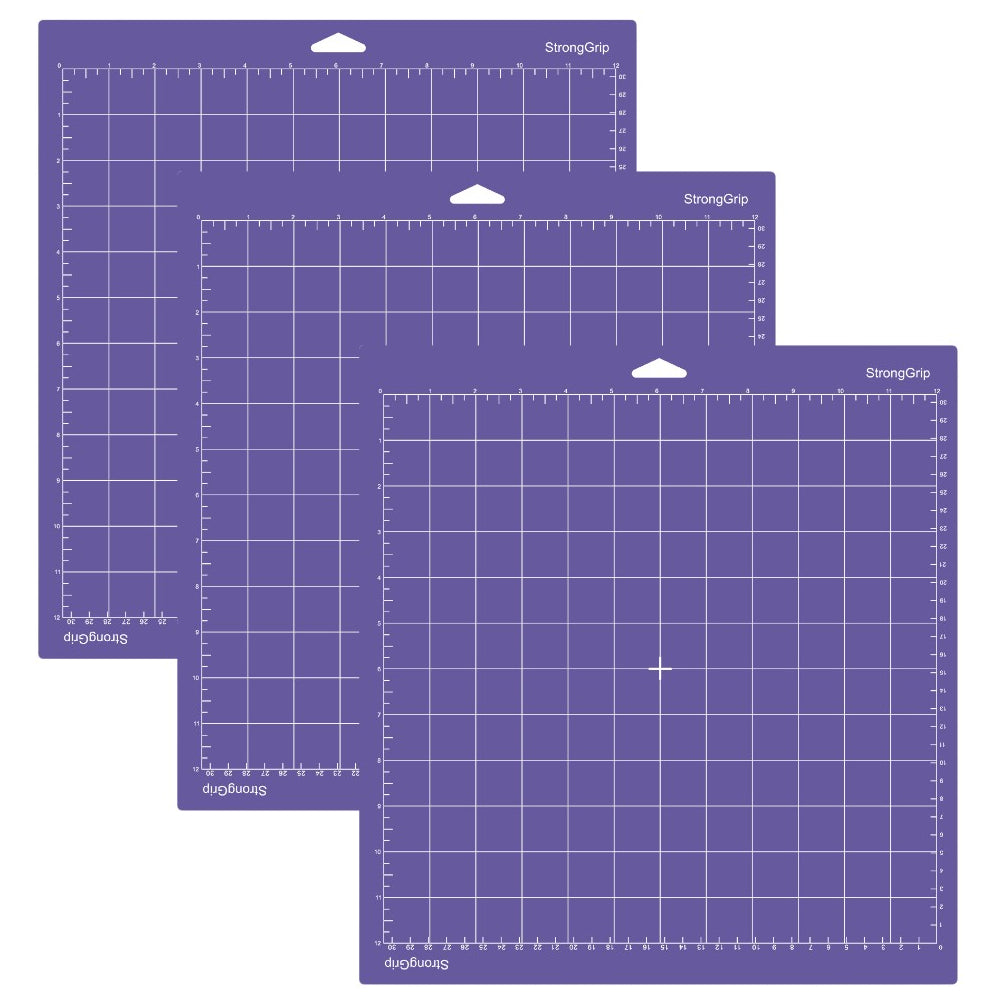 Non-Slip Flexible Cutting Mats for Crafts, Quilting, Sewing, Cardstock, Fabric, and DIY Project Use, Pack of 3