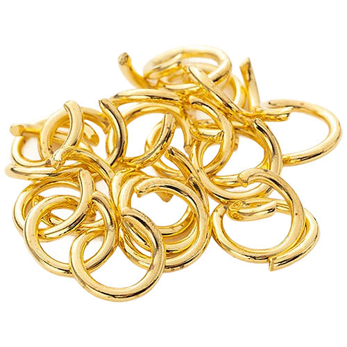 Open Jump Rings Iron for Jewelry Making Keychains Necklace Repair and DIY Crafts, Pack of 600
