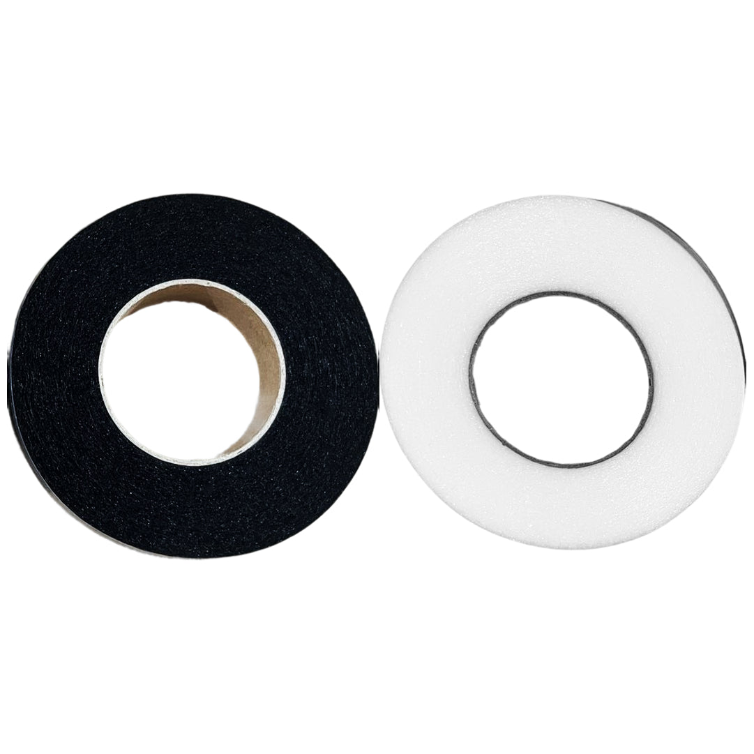 140 Yards Iron On Hemming Tape 1.5cm Wide No Sew Adhesive Tape Two Rolls Polyester