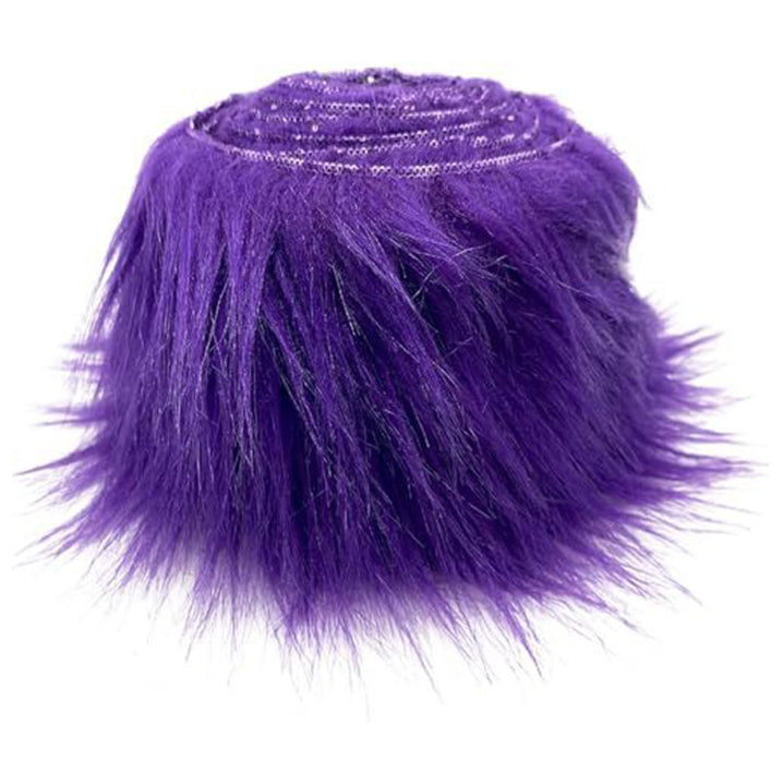 60 Inch Faux Fur Fabric Precut Strips Fluffy Craft Fur for Gnome Beards and Costumes