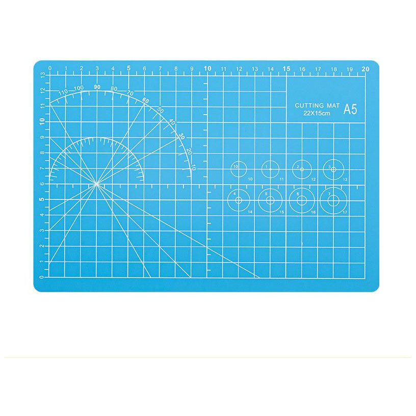 A5 Self Healing Cutting Mat 8x6 Inch Double Sided Craft Board for Sewing and Quilting