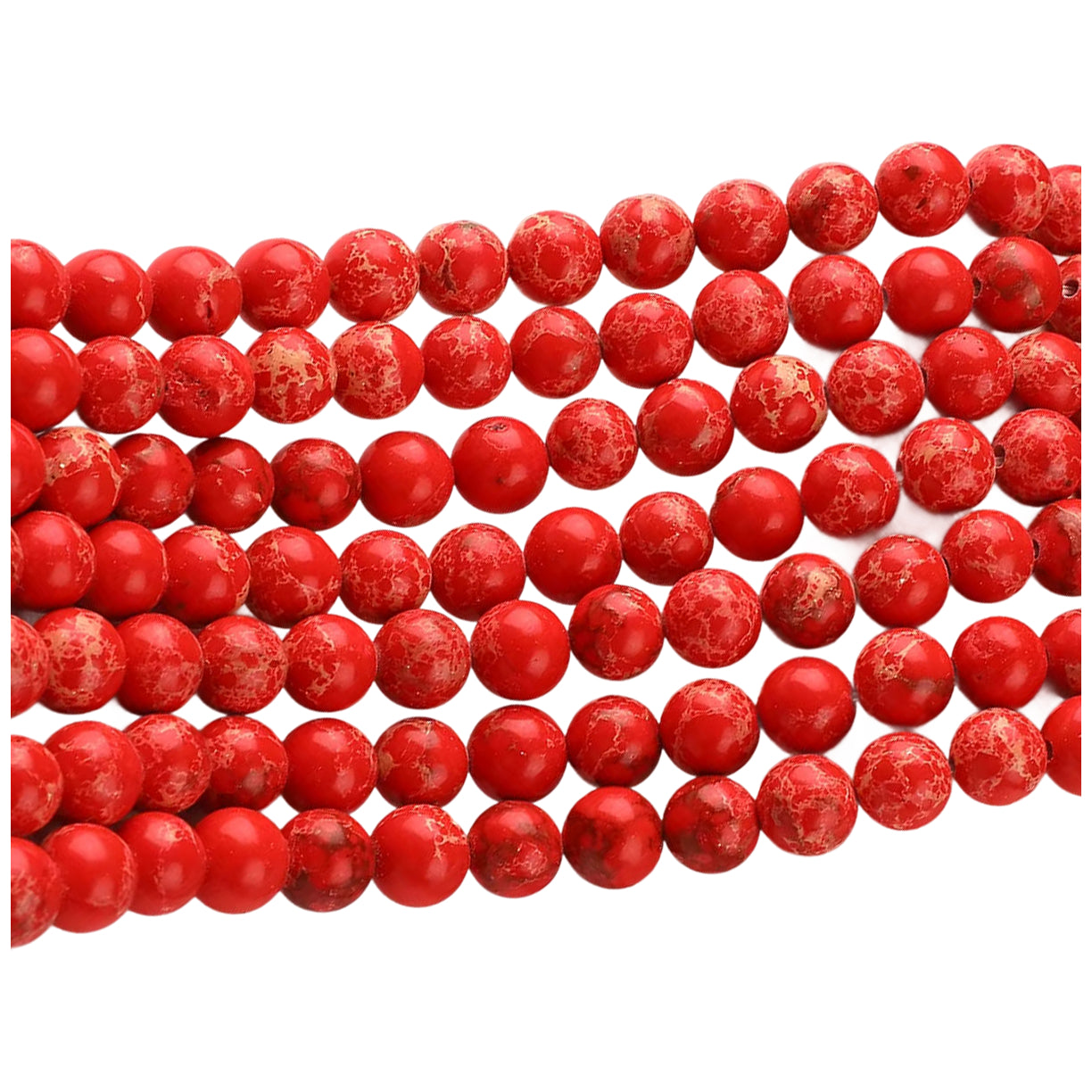 Natural Agate Round Gemstone Beads Polished Stone Loose Beads for Jewelry Making 15 Inch Strand