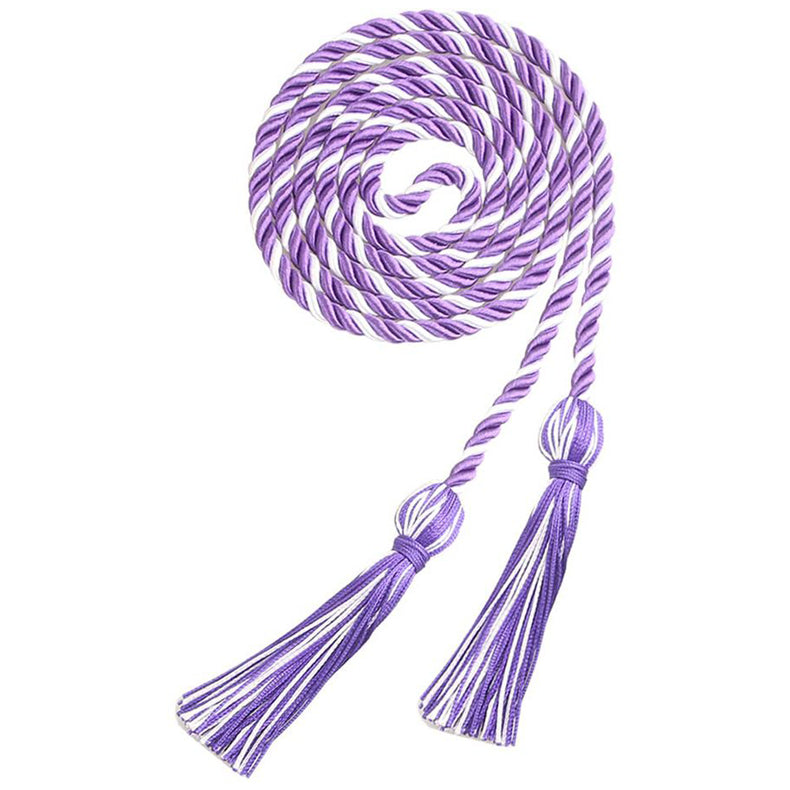 67 Inches Gold Graduation Cords for 2025 Ceremonies Braided Style Honor Tassel Rope
