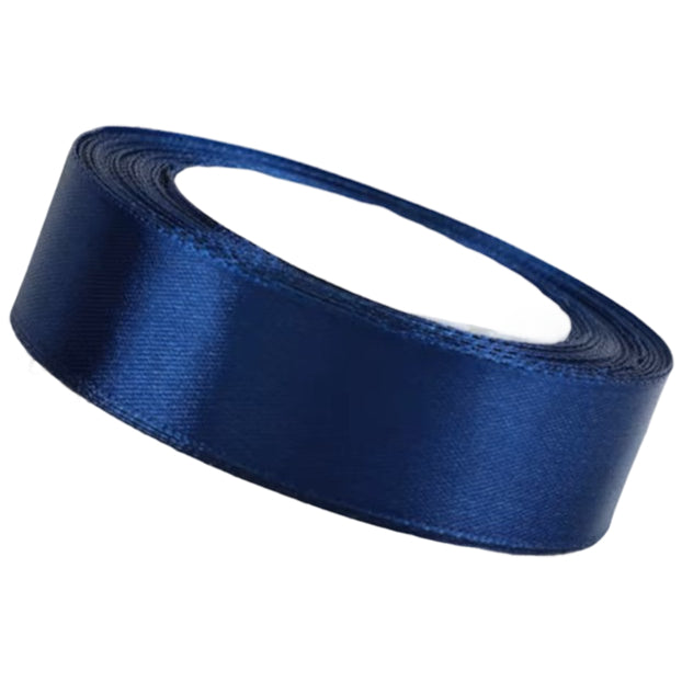 Single Face Polyester Satin Ribbon 1 Inch 25 Yards Solid Fabric for Gift Wrapping Bows and Decor