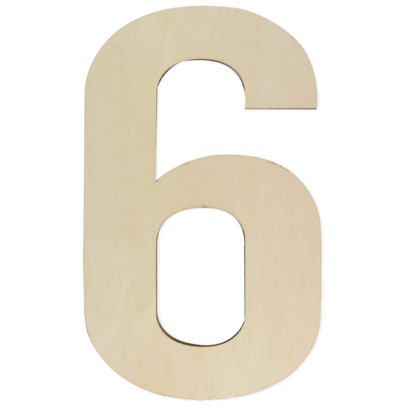 12 Inch Wooden Letter Unfinished Large Wood Alphabet Cutout For DIY Crafts Wall Decor Projects